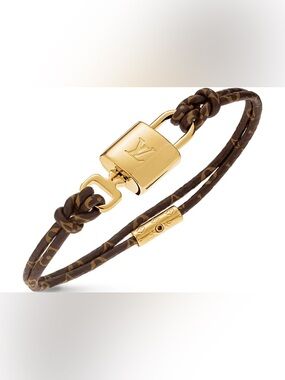 Louis Vuitton LV Monogram Padlock Bracelet